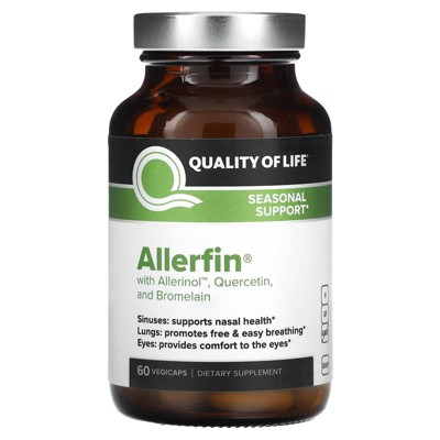 Quality of Life Allerfin, 60 Vegicaps