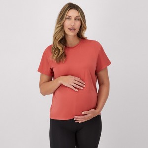 Hanes Maternity Women's Short Sleeve T-Shirt - 1 of 4