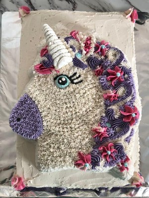 Unicorn cake pan wilton sale