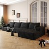 Dewdrop Cloud Sectional Couch Sofa ,Modern Modular Sofa with Deep Seat, Upholstered Couches for Living Room Bedroom,No Assembly Required - 2 of 4