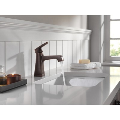 Eco-Friendly Venetian Bronze Single Hole Modern Bathroom Faucet