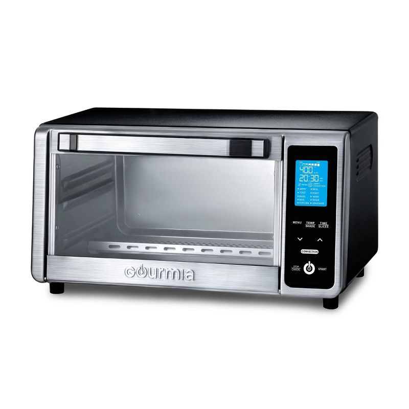 Gourmia Digital 4-Slice Toaster Oven Air Fryer with 11 Cooking Functions Stainless Steel Gray, 5 of 7