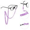 Unique Bargains Christmas Dopamine Color Pattern Eyeglass Chain 27.56" L 1 Pc - 3 of 4