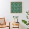 Deny Designs Maritza Lisa Retro Forest Flora Pattern Bamboo Framed Wall Art - 2 of 3