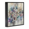 Stupell Industries Soft Rounded Wild Flowers Abstract Floral Field Black Framed Giclee Art - 3 of 4