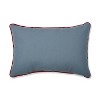 11.5"x18.5" Indoor Christmas Woodland Deer Rectangular Throw Pillow - Pillow Perfect: Embroidered, Weather-Resistant - 2 of 4