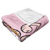 Cartoon Network Dexter's Laboratory Check Out My Dance Moves Silk Touch Throw Blanket 50x60 Inches - 4 of 4
