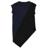 bar III Womens Colorblocked Asymmetrical Knit Blouse - 2 of 2