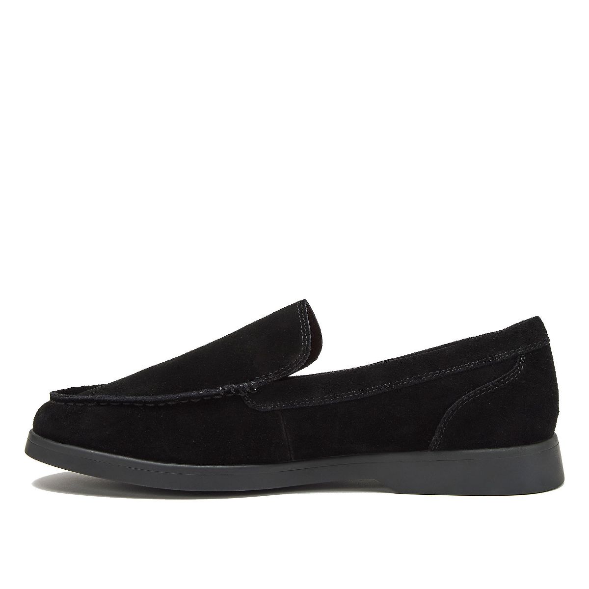 Lands' End Men's Essential Suede Loafers - thumbnail 3