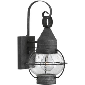 Hinkley Cape Cod 14" High Aged Zinc Outdoor Wall Light - 1 of 1