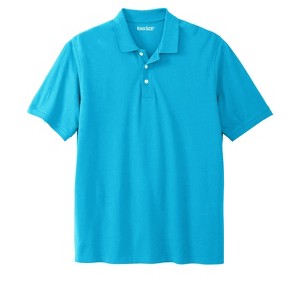 KingSize Shrink-Less Piqué Polo Shirt - 1 of 4