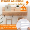 Deli Double Sided Tape Heavy Duty, Nano Tape, Double Sided Mounting Tape, Clear Adhesive Tape for Hanging Picture, Photo Deco. - 2 of 4