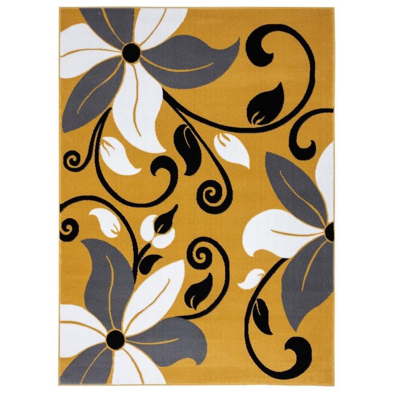Luxe Weavers Floral Modern Area Rug for Living Rooms, 2 of 11