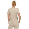 Medichic Scrubs Women's V-Neck Notch Fashion Stretch Scrub Top with Two Pockets, Flex Easy Care Fabric - 2 of 4