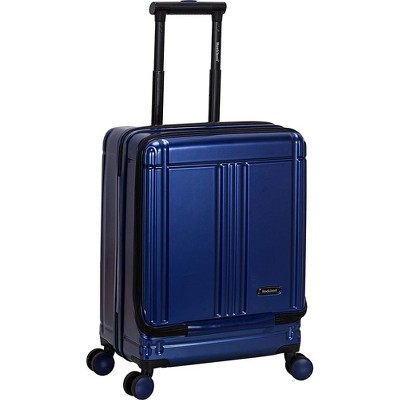 Rockland Tokyo Hardside Laptop Spinner Luggage Navy Carry-On 19-Inch