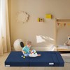YESFASHION Folding Sofa Bed, Foldable Couch Bed w/Pillow, Convertible Sleeper Chair Folding Sofa Mattress, Futon Floor Couch, for Living Room Bedroom - 3 of 4
