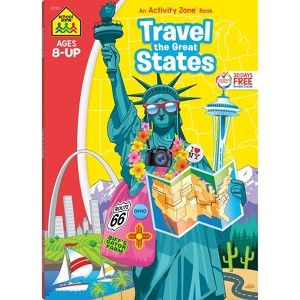 School Zone Travel the Great States Workbook - (Paperback) - 1 of 4