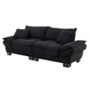 NicBex 84 Inch Corduroy Couch Loveseat Sofa with 2 Pillows for Living Room,Small Space,Office,Apartment - 2 of 4