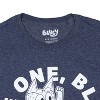 Seven Times Six Bluey Shirt Men's Nice One Strike And Squash Adult Short Sleeve Graphic Tee Blue - 2 of 3