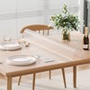 VEVOR Plastic Table Cover, 42 x 60 Inch 1.5 mm Thick Frosted Table Protector, Rectangle PVC Desk Mat, Waterproof & Easy Cleaning, Transparent - 2 of 4