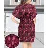HAPPY BAY Women's Beach Cover Up Cruise Beachwear Hawaiian XL-XXL Taffy Floral - 2 of 4