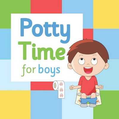 Potty Time for Boys - by  Jes Vp & Janelle McGuinness (Paperback)