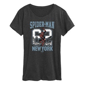 Women's - Marvel - Spider-man 62 New York Short Sleeve Graphic T-Shirt - 1 of 4