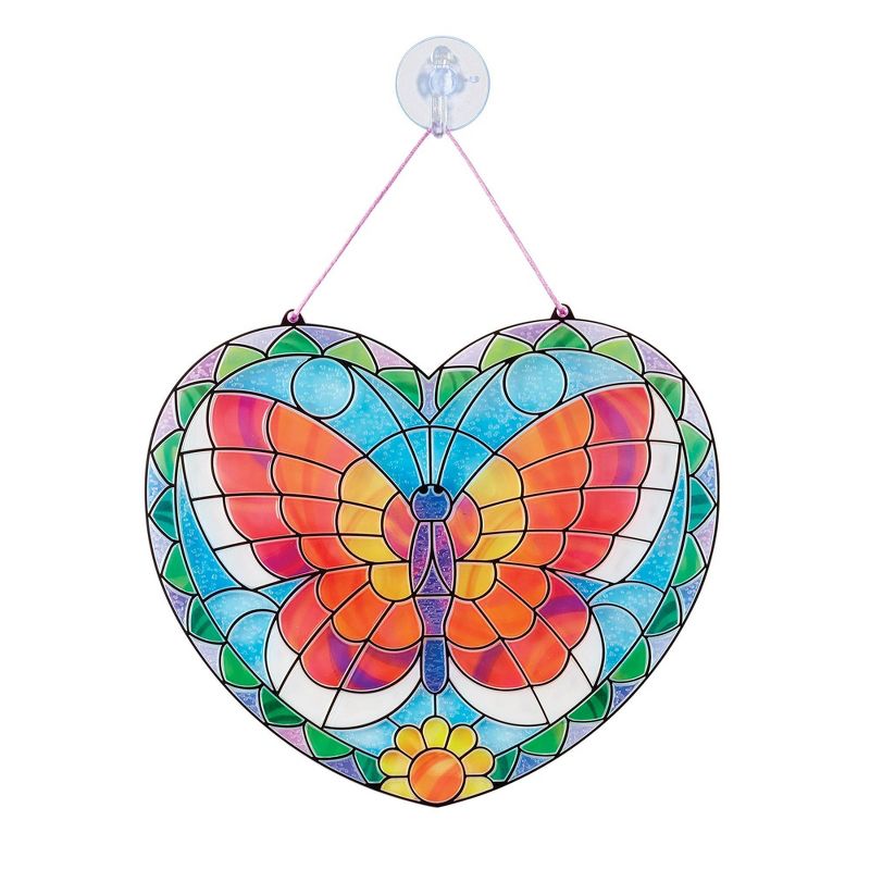 Melissa &#38; Doug Stained Glass Made Easy Activity Kit: Butterfly - 140+ Stickers, 1 of 15