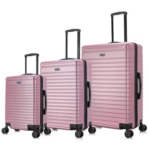 InUSA Deep Lightweight 3pc Hardside Spinner Luggage Set - 1 of 4