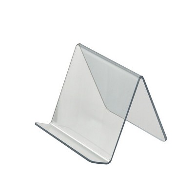 Azar Displays 5"W x 5"D x 4.125"H Easel Display. Front Lip: 1.25"H, 10-Pack