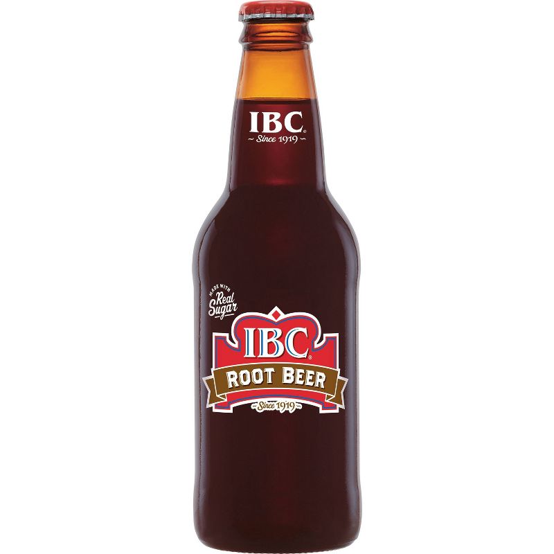 IBC Root Beer Soda Made with Sugar - 4pk/12 fl oz Glass bottles, 4 of 8