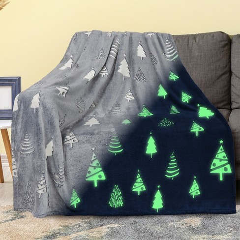 Glow in the discount dark fleece blanket