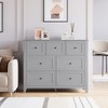 Wood Dresser with 7 Drawers, Modern Chest of Drawers - 3 of 4