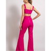 Women's Denim Cutout Romper - White Label - 3 of 3