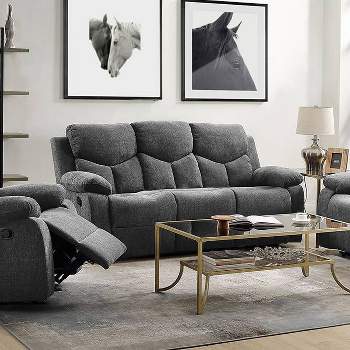 82" Kalen Sofa Gray Chenille - Acme Furniture