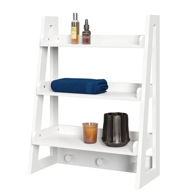 wall shelf with towel bar target