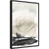 Amanti Art Ebony Horizon Triptych II by Jennifer Goldberger Canvas Wall Art Print Framed 16 x 23-in. - 3 of 4