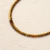 Women Beaded Bracelet Gold Double Layer Gemstone 14K Simple Dainty Handmade Chain Everyday Boho Beach Jewelry - 4 of 4