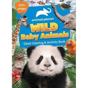 Animal Planet: Wild Baby Animals Coloring and Activity Book (Board Book)
