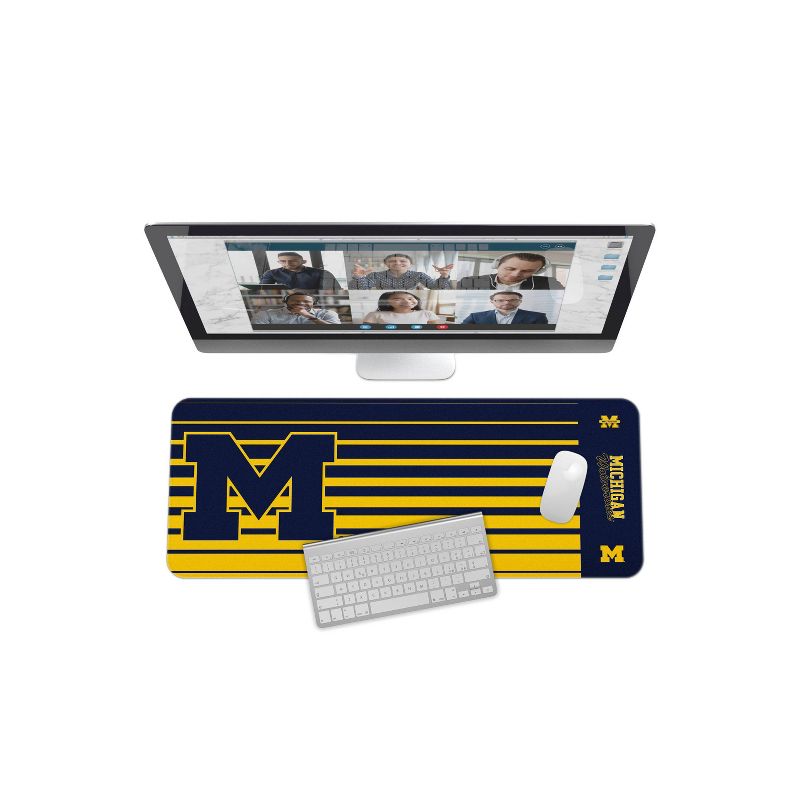 NCAA Michigan Wolverines Desk Mat, 4 of 5