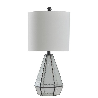 target glass table lamp