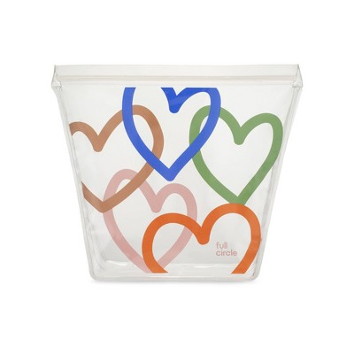 Full Circle Ziptuck Reusable Storage Bag - Hopeful Rainbows