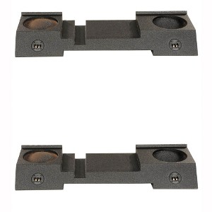 Q-POWER Q-Bomb GMC Avalanche Dual 10" Subwoofer Box for GMC/Avalanche (2 Pack) - 1 of 4