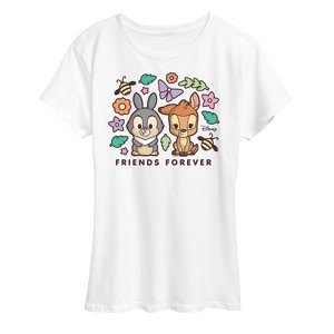 Women's - Disney - Thumper Friends Forever Short Sleeve Graphic T-Shirt - 1 of 4