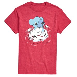 Men's - Pokémon - Cubchoo Ice Type Short Sleeve Graphic T-Shirt - 1 of 4