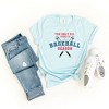 Simply Sage Market Women's Baseball Season Bats Short Sleeve Graphic Tee - 3 of 3
