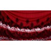 LA LEELA Men's Sarong Bath Swimsuit Pareo Wraps One Size Red Palm Tree - 4 of 4