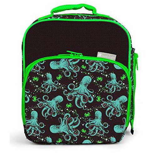 Insulated Lunch Bag with Water Bottle Holder - Girls and Boy