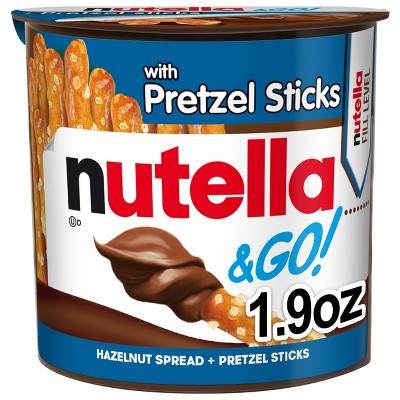 Nutella & Go! Hazelnut Spread & Pretzel Sticks - 1.9oz