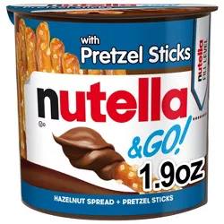 Nutella & Go! Hazelnut Spread & Pretzel Sticks - 1.9oz